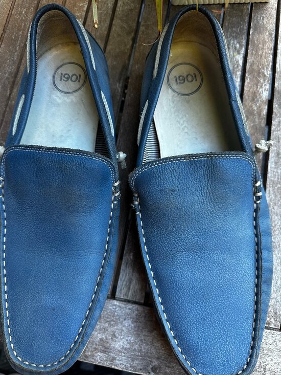 Nordstrom Other - True blue Nordstrom 1901 100% leather driving shoes